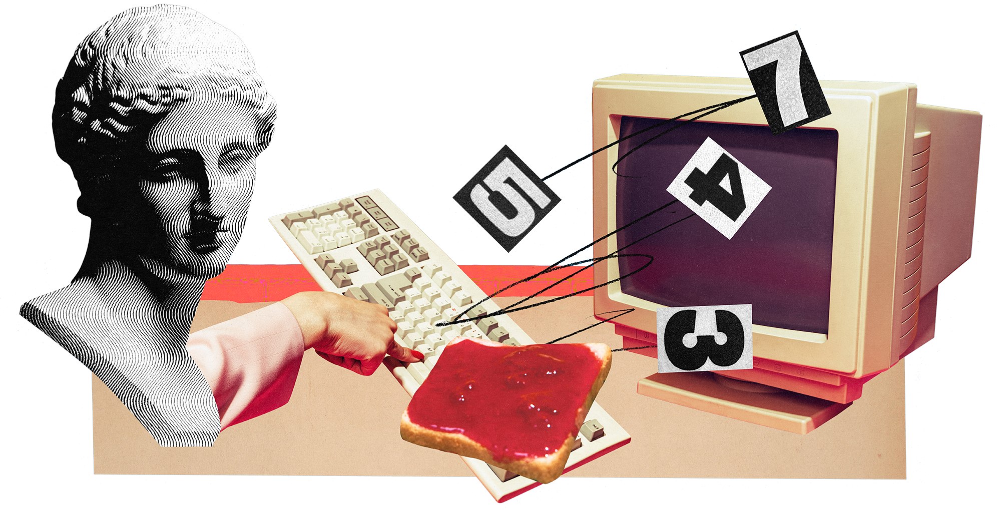 Visual inferior Vaporwave